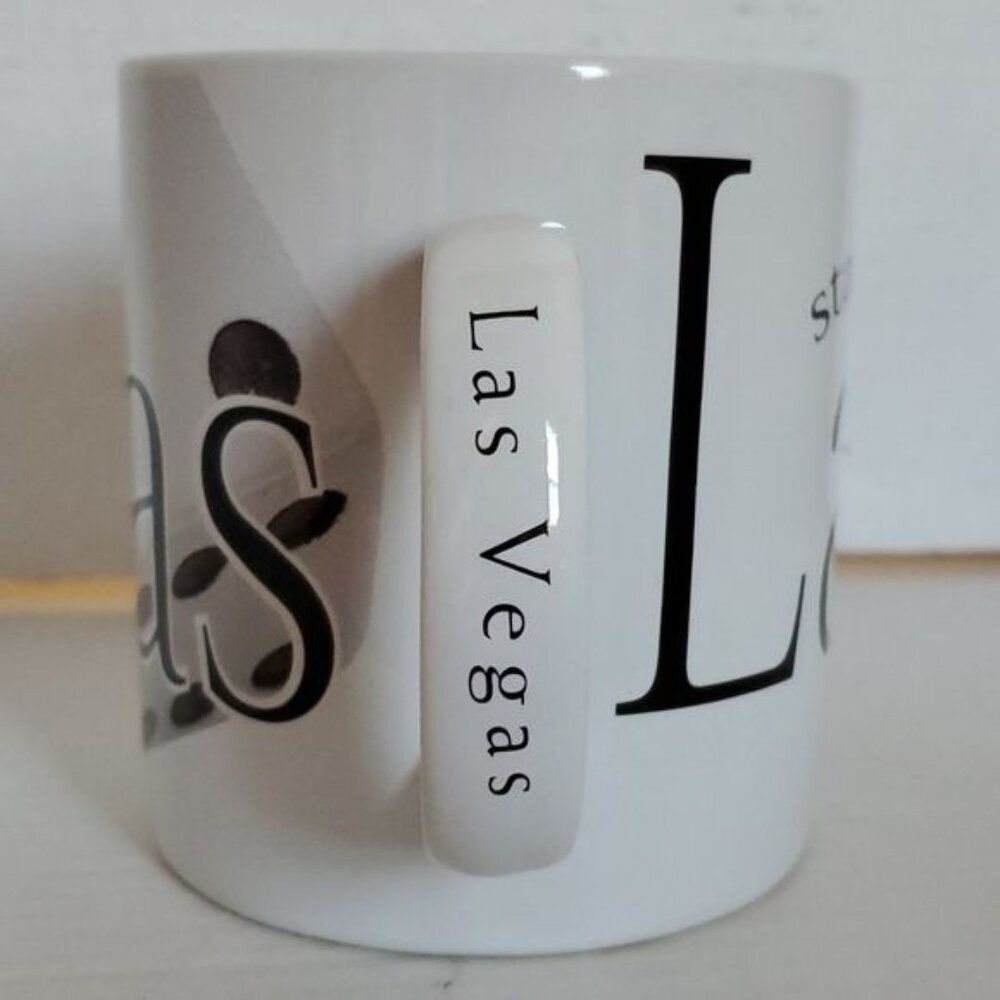 Starbucks Las Vegas Coffee Cup Mug 24 oz Ceramic Vintage 1994 Collectable